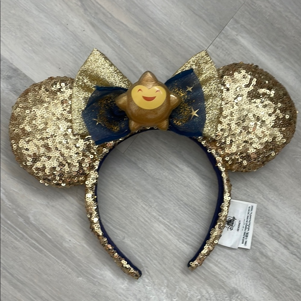 Disney Gold Sequin Wish ears